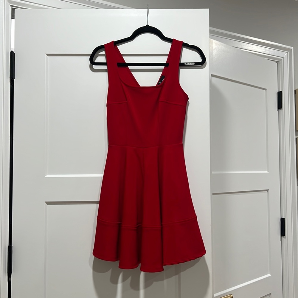 Red dress